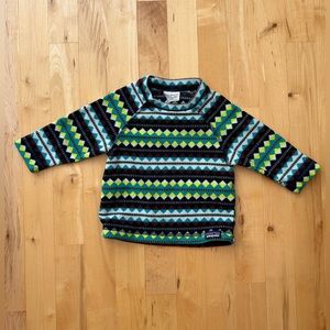 Patagonia micro fleece crewneck